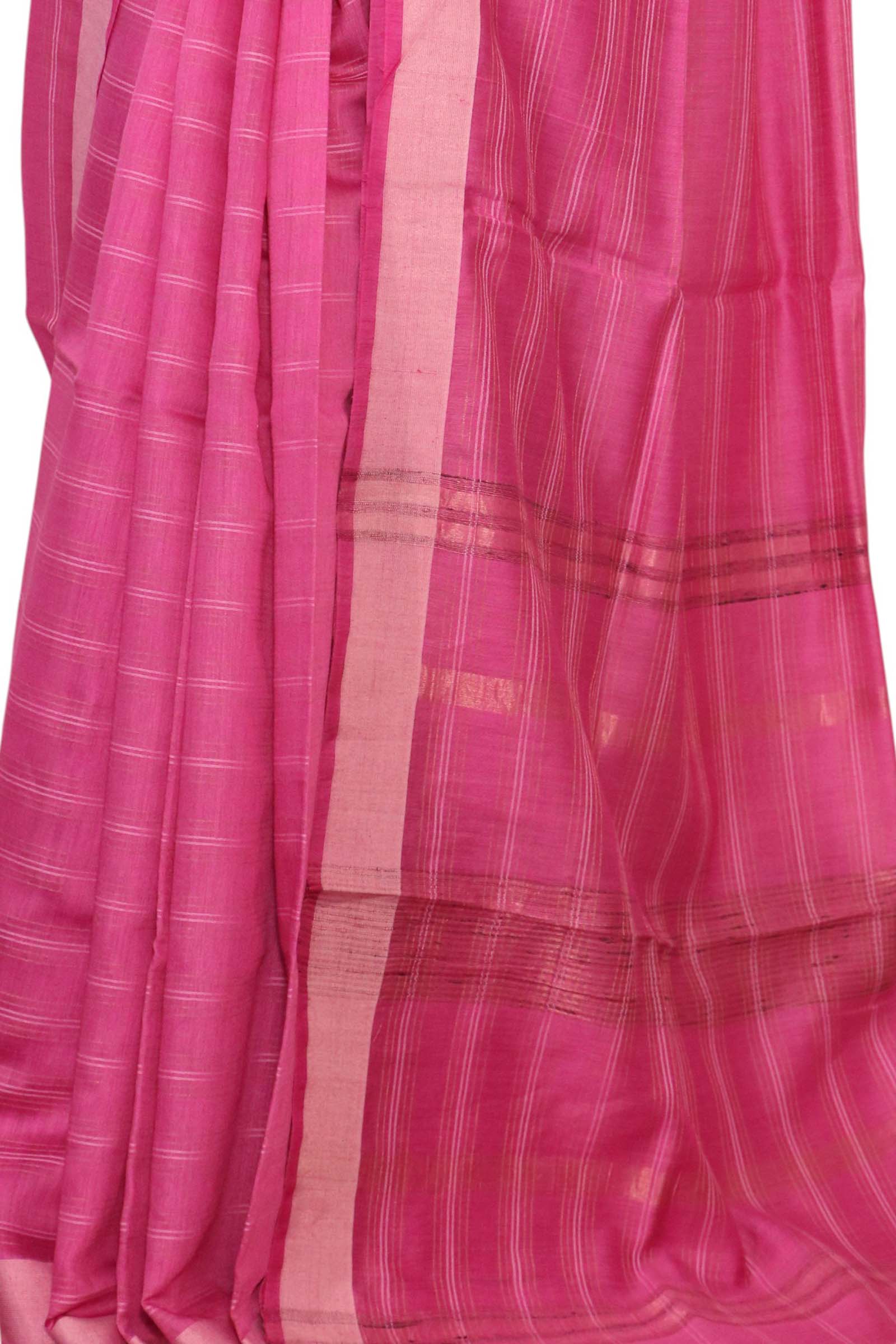 Handloom Pure Tussar Silk Saree AL200404